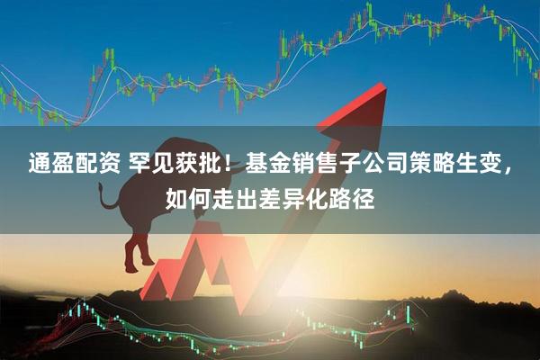 通盈配资 罕见获批！基金销售子公司策略生变，如何走出差异化路径